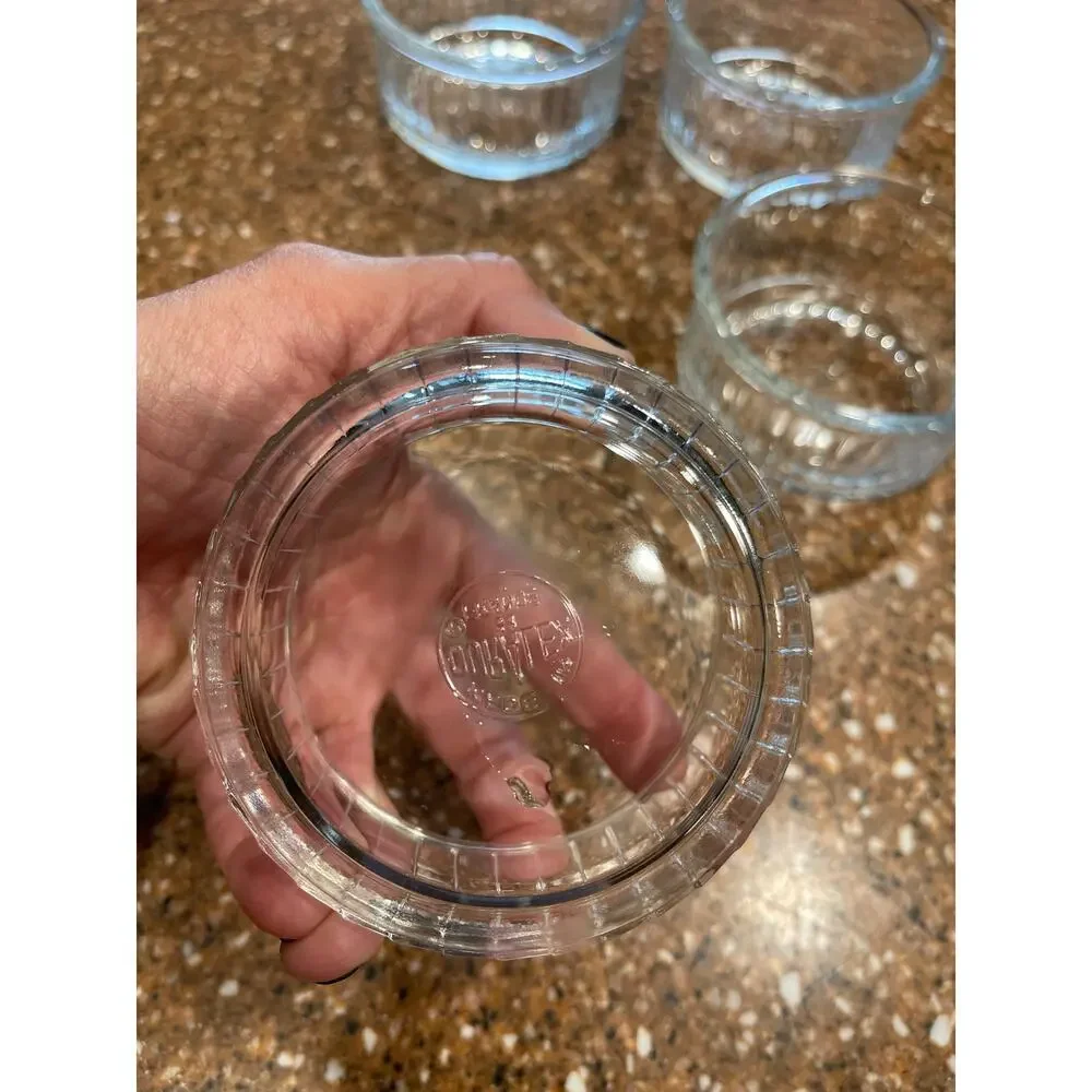 Duralex set of 4 ramekins made in France